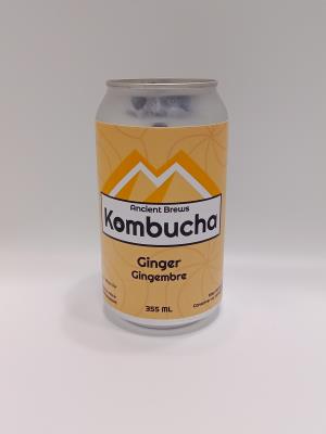 Ginger Kombucha - 12 Pack
