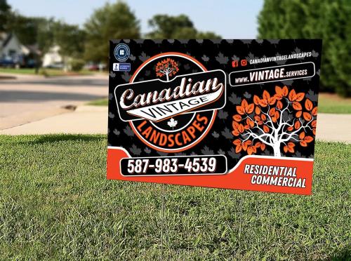 Lawn Signs (set of 10)