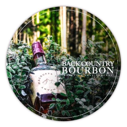 Backcountry Bourbon Shave Soap